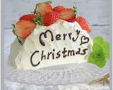 ハーフケーキ♪クリスマスツリー＆サンタ作り方27写真