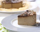 生チョコバスクチーズケーキ★ほうじ茶風味作り方13写真