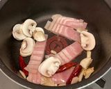 キノコのガーリックライス作り方2写真