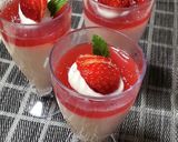 飲むヨーグルトで作るイチゴムースパフェ作り方10写真