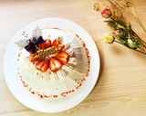 バターなし！デコレーション用♡スポンジ台作り方16写真