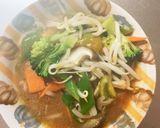 全てレンジもやし入オイケチャップ甘酢酢豚作り方13写真