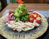 ヨウサマの減塩クリスマスツリーサラダ作り方5写真