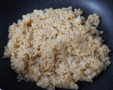 不器用豚挽肉とキムチのマヨネーズ炒飯作り方3写真