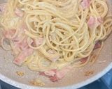和風レモンクリームパスタ作り方3写真