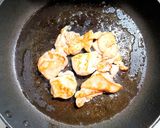 簡単◎鶏もも肉とさつま芋のピリ辛甘酢煮作り方3写真