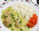 炊飯器 パスタソースでミートボール煮込み作り方6写真