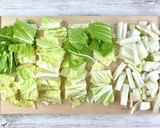 冬ぽかおかず＊豚バラ白菜のとろみ中華炒め作り方1写真