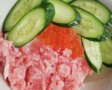 ★マグロのたたき&イクラ丼(納豆丼)★作り方3写真