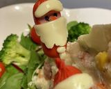 108クリスマス　ポテサラツリー作り方7写真