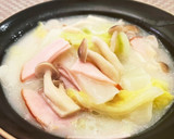 失敗なし♡白菜とハムとしめじのクリーム煮作り方5写真