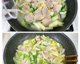 冬ぽかおかず＊豚バラ白菜のとろみ中華炒め作り方6写真
