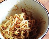 おうち居酒屋★豆もやしのカレーナムル作り方4写真