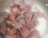 適当　鳥モツ(鶏血肝)の下処理作り方4写真