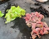 ローストビーフのひきわり納豆こんぶ炒飯作り方2写真