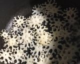 唐揚げ クリスマス 雪の結晶 レンコン作り方4写真