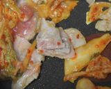 餡かけキムチうどん作り方3写真
