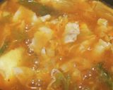 餡かけキムチうどん作り方5写真