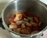 豚肉とごぼうと白菜のトマト煮作り方4写真