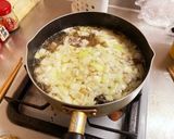 クリスマス明けチキンの骨でオニオンスープ作り方3写真