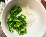 にんにく味噌だれ味豚こま大根青椒肉絲風作り方5写真