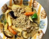 にんにく味噌だれ味豚こま大根青椒肉絲風作り方17写真