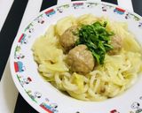 カルボナーラソースでクリームうどん作り方5写真