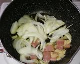 フライパン一つでほうれん草のパスタ作り方2写真