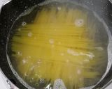 フライパン一つでほうれん草のパスタ作り方3写真