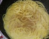 フライパン一つでほうれん草のパスタ作り方5写真