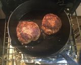 スキレットで煮込みハンバーグ作り方6写真