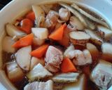 ほっこり♡豚バラと根菜の和風煮込み作り方6写真