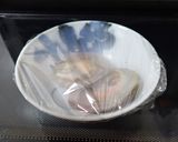 電子レンジでナミマガシワの酒蒸し作り方3写真