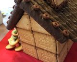 2021 クリスマス　お菓子の家作り方21写真