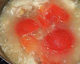 ほんじりとぶなしめじのトマトスープ作り方4写真