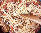 ナスとひき肉のコク旨トマトソースパスタ作り方8写真