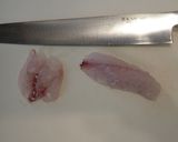 ワニゴチの刺身作り方8写真