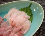 ワニゴチの刺身作り方9写真
