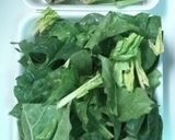 出汁醤油で炒めて作るお浸し作り方1写真