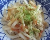 大根の皮と生姜のきんぴら♥作り方3写真