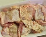 簡単・白菜と鶏もも肉のクリーム煮作り方1写真