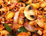 【お弁当用】マカロニでナポリタン作り方11写真