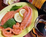 サーモン麺♡ポン酢でおいしく♪♪作り方1写真