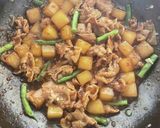 甘辛でご飯が進む！豚バラと大根の麻婆炒め作り方7写真