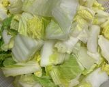 白菜のめんつゆマヨじゃこ和え作り方1写真