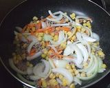 挽肉入り❤野菜ラーメン作り方3写真