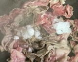 豚肉のすき焼き風煮込み作り方1写真