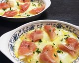 生ハムとねぎのグラタン作り方4写真