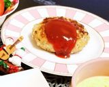タラのハンバーグカリカリポテト衣焼き♡作り方4写真