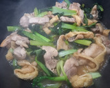 【作り置き】鶏肉と雪菜のさっと煮作り方4写真